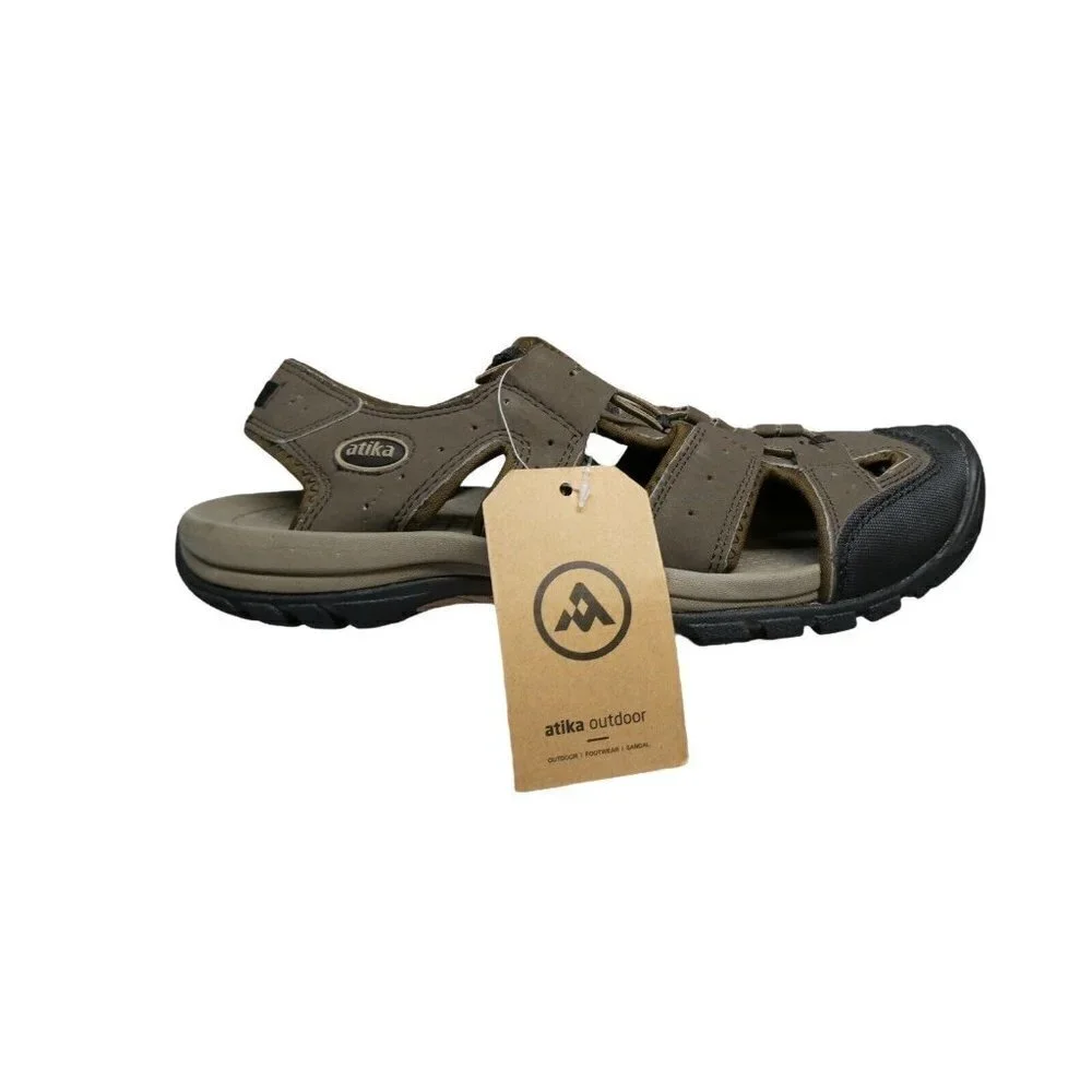 ATIKA Outdoor Sandal Mens Size 7  Brown Trail HikingWater Shoe Sports Sandal NWT